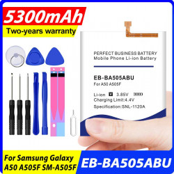 Batterie de Remplacement 100% mAh pour Samsung Galaxy A50 A505F 5300 EB-BA505ABU d'Origine Nouvelle SM-A505F en Stock vue 0