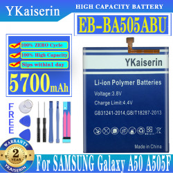 Batterie EB-BA505ABU 5700mAh pour Samsung Galaxy A30 A30S A50 A505F SM-A505F A505FN/DS A505GN/DS A505W avec Outils Gratu vue 0