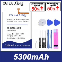 Batterie EB-BA505ABU 5300mAh pour Samsung Galaxy A50 A505F 100% - DaDaXiong Double Face Autocollant SM-A505F Nouveau. vue 0