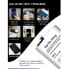 Batterie EB-BA505ABU 5300mAh pour Samsung Galaxy A50 A505F 100% - DaDaXiong Double Face Autocollant SM-A505F Nouveau. vue 2