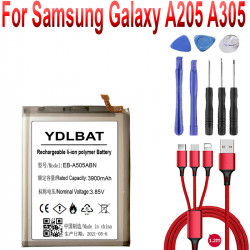 Batterie EB-A505ABN pour Samsung Galaxy A205, A305, A505, A50S, A30S, A20, A30, A50, 4000mAh. vue 0