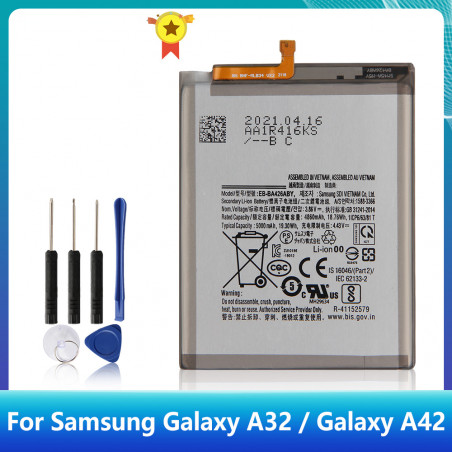 Batterie de Remplacement EB-BA426ABY/EB-BA315ABY pour Samsung Galaxy A42/A32/A31 2020 Édition 5000mAh vue 0