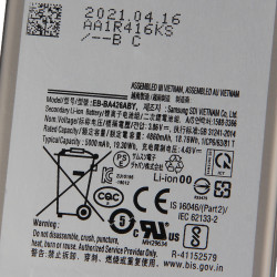 Batterie de Remplacement EB-BA426ABY 4860 mAh pour Samsung Galaxy A42 - Rechargeable. vue 1