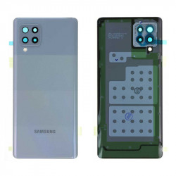 Cache Batterie Vitre Arrière Grise Originale pour Samsung Galaxy A42 5G vue 0