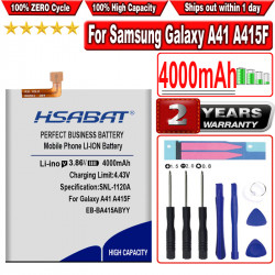 Batterie EB-BA415ABY 4000 mAh pour Samsung Galaxy A41 A415F SM-A41 vue 0