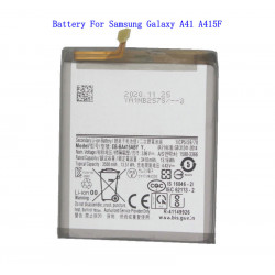Batterie de Remplacement Samsung Galaxy A41 A415F A415 - 1x3500mAh /13.16wh - EB-BA415ABY vue 0