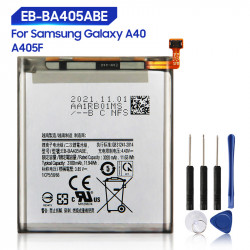 Batterie de Remplacement Samsung GALAXY A40 A405F EB-BA405ABE EB-BA405ABU, 3100mAh, Rechargeable vue 0