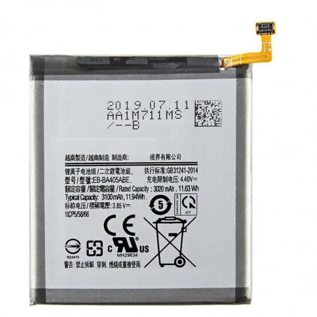 Batterie de Remplacement EB-BA405ABE pour Samsung GALAXY A40 A405F EB-BA405ABU, 3100mAh vue 0