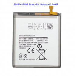 Batterie 3100mAh GH82-19582A pour Samsung Galaxy A40 EB-BA405ABE A405F 2019/DS SM-A405FM /DS SM-A405FN. vue 0