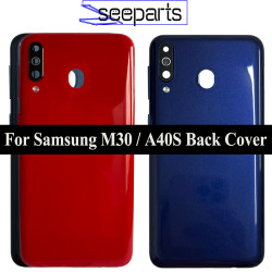 Coque arrière pour Samsung Galaxy M30 avec boîtier de batterie, pièces de rechange et lentille M305F, A40S. vue 0