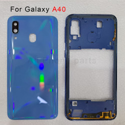 Coque de Protection pour SAMSUNG Galaxy A40 2019 A405 SM-A405F A405DS - Cadre Central + Couvercle Arrière de Batterie + vue 0