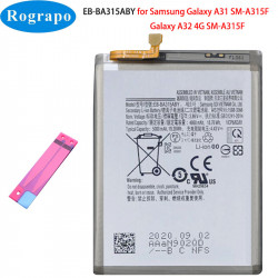 Batterie Originale Samsung Galaxy A31 5000 mAh EB-BA315ABY pour SM-A315F 4G A32, Nouveau. vue 0
