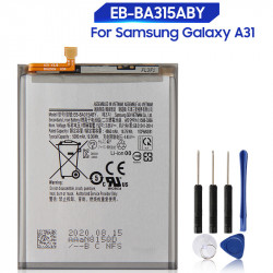 Batterie de Remplacement EB-BA315ABY pour Samsung Galaxy A31 Version 2020 A32, 4000mAh, Active et Rechargeable. vue 0