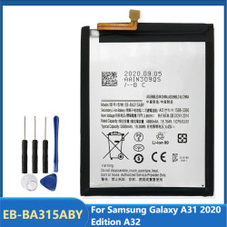 Batterie de Remplacement Originale Samsung Galaxy A31 EB-BA315ABY A32 Rechargeable 2020 mAh avec Outils pour Téléphone vue 0