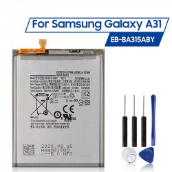 Batterie Rechargeable EB-BA315ABY 5000 mAh pour Samsung Galaxy A31/A32 (Édition 2020) vue 0