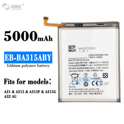 Batterie Samsung Original EB-BA315ABY 5000mAh pour Galaxy A31 2020 SM-A315F/DS et SM-A315G/DS. vue 0