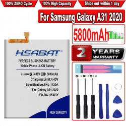 Batterie 5800mAh pour Samsung Galaxy A31, Version EB-BA315ABY, 2020 vue 0