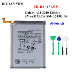 Batterie de Remplacement Originale Samsung Galaxy A31 5000 mAh, EB-BA315ABY, Édition 2020, SM-A315F/DS SM-A315G/DS. vue 0