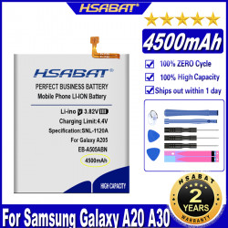 Batterie EB-A505ABN 4500 mAh pour Samsung Galaxy A205 A305 A505 A50S A30S A20 A30 A50. vue 0