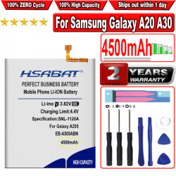 Batterie 4500mAh EB-A505ABN pour Samsung Galaxy A205 A305 A505 A50S A30S A20 A30 A50. vue 0