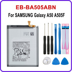 Batterie de Remplacement EB-BA505ABN pour Samsung Galaxy A50 A505F SM-A505F A505FN/DS/GN A505W A30s A30 - 4000mAh + Outi vue 0