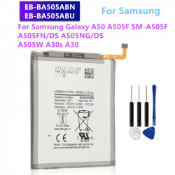 Batterie de Remplacement Originale Samsung Galaxy A50 A505F SM-A505F A30s A30 + EB-BA505ABN EB-BA505ABU 4000mAh vue 0