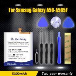 Batterie Externe 5300mAh pour Samsung Galaxy A50 A505F EB-BA505ABN EB-BA505ABU SM-A505F A505FN/DS/GN A505W A30s A30 + Ou vue 0