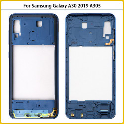 Coque Adhésive de Remplacement pour Samsung Galaxy A30 2019 A305 A305F SM-A305F avec Cadre Moyen et Couvercle Arrière  vue 4