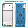 Coque arrière de batterie en plastique pour Samsung Galaxy A30s, A307, A307F, A307G - Cadre central, boîtier complet d vue 4