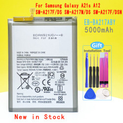 Batterie de Remplacement Samsung Galaxy A21s A12 EB-BA217ABY/DS 5000/DS SM-A217F/DSN, SM-A217M, SM-A217F mAh avec Outils vue 0