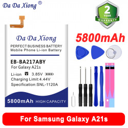 Batterie EB-BA217ABY 5800mAh de Haute Qualité pour Samsung Galaxy A21s avec Outil Inclus. vue 0