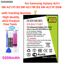 Batterie EB-BA217ABY de Haute Qualité + Numéro de Suivi pour Samsung Galaxy A21s SM-A217F/DS SM-A217M/DS SM-A217F/DSN vue 0