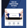 Kit d'outils Samsung Galaxy A21s + Batterie de haute qualité DaDaXiong EB-BA217ABY 5800mAh. vue 1
