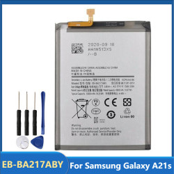 Batterie de Remplacement EB-BA217ABY pour Samsung Galaxy A21s, Rechargeable, 5000mAh, avec Outils Gratuits vue 0