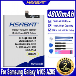Batterie pour Samsung Galaxy A10S A20S SCUD-WT-N6 A207F/M A107F/DS/M, 4800mAh, SM-A2070 - Haute Capacité vue 0
