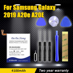 100% Nouvelle Batterie 4100mAh pour Samsung Galaxy 2019 A20e A20E A20 A202F SM-A202F DS SM-A202 SM-A202J SM-A102 avec Ou vue 0