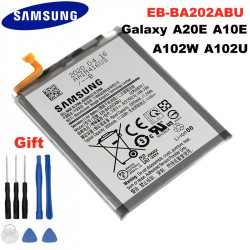 Batterie Li-Polymère Akku + Outils 100% Originale pour Galaxy A20e EB-BA202ABU/DS SM-A202F SM-A202F/2920 mAh, Pleine Ca vue 0