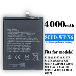 Batterie SCUD-WT-N6 4000mAh pour Samsung GALAXY A10S A20S SM-A107 SM-A207 F/DS. vue 0