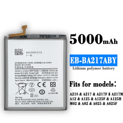 Batterie de Remplacement Originale EB-BA217ABY A12 pour Samsung Galaxy A21s SM-A217F SM-A217M SM-A125F A125 A125H M02 A0 vue 0
