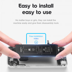 Batterie de Téléphone Haute Capacité Nohon pour iPhone 8 7 6 6S Plus X XR XS SE 2020, 12 11 Pro Max Mini Baterya. vue 1