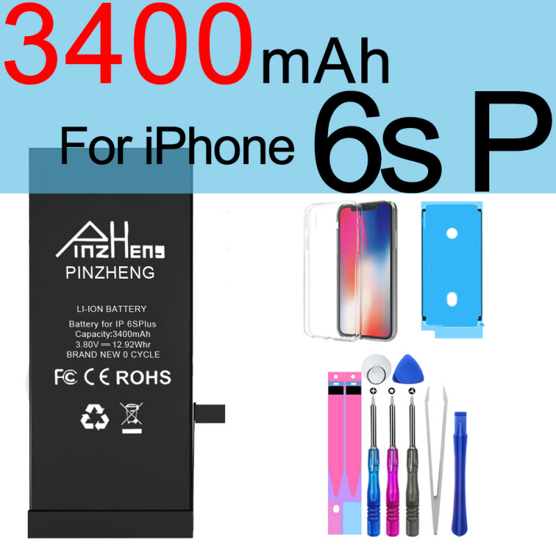 Batterie de Remplacement Haute Capacité pour iPhone 6S 6 7 8 Plus 5 5s 5C SE X XR XS 11 12 Pro Max vue 0