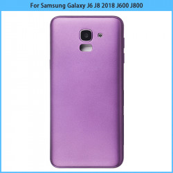 Coque arrière de batterie en plastique pour Samsung Galaxy J6 J8 2018 J600 J600F J800 J800F - Boîtier de porte arrièr vue 2