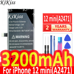 Batterie pour Apple iPhone 12 Pro Max A2466 A2410 A2411 12 Mini A217 - KiKiss 12 Pro A2479 12 Mini A2471. vue 0