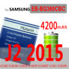 Batterie pour Samsung Galaxy Core Prime G360 G361F LTE EB-BG360CBC J1 J2 J5 J7 Pro SM-G3606 2015 2016 Ace J700 J510 2017 vue 1