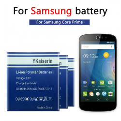Batterie pour Samsung Galaxy Core Prime G360 G361F LTE EB-BG360CBC J1 J2 J5 J7 Pro SM-G3606 2015 2016 Ace J700 J510 2017 vue 5