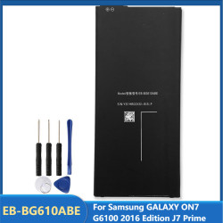 Batterie de Remplacement Originale EB-BG610ABE mAh Rechargeable pour Samsung GALAXY ON7 G6100 2016 J7 Prime vue 0