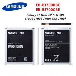Batterie 3000mAh Originale EB-BJ700BBC EB-BJ700CBE pour Samsung Galaxy J7 2015 J4 2018 J7000 J7009 J7008 J701F J700F NFC vue 0