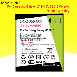 Batterie Samsung Galaxy J7 2015/J4 2018 Version J7000 J7009 J7008 J701F J700F EB-BJ700BB EB-BJ700CBE + Numéro De Suivi. vue 0
