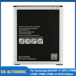 Batterie de Remplacement EB-BJ700BBC d'Origine Samsung GALAXY J7 2015 J7008 J700F J7009 J7000 J4 2018 Édition 3000mAh vue 0