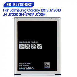 Batterie De Remplacement Pour Samsung Galaxy J7 2015 J7009 J7000 J7008 J700F SM-J700f J4 2018 EB-BJ700BBC EB-BJ700CBE 30 vue 0